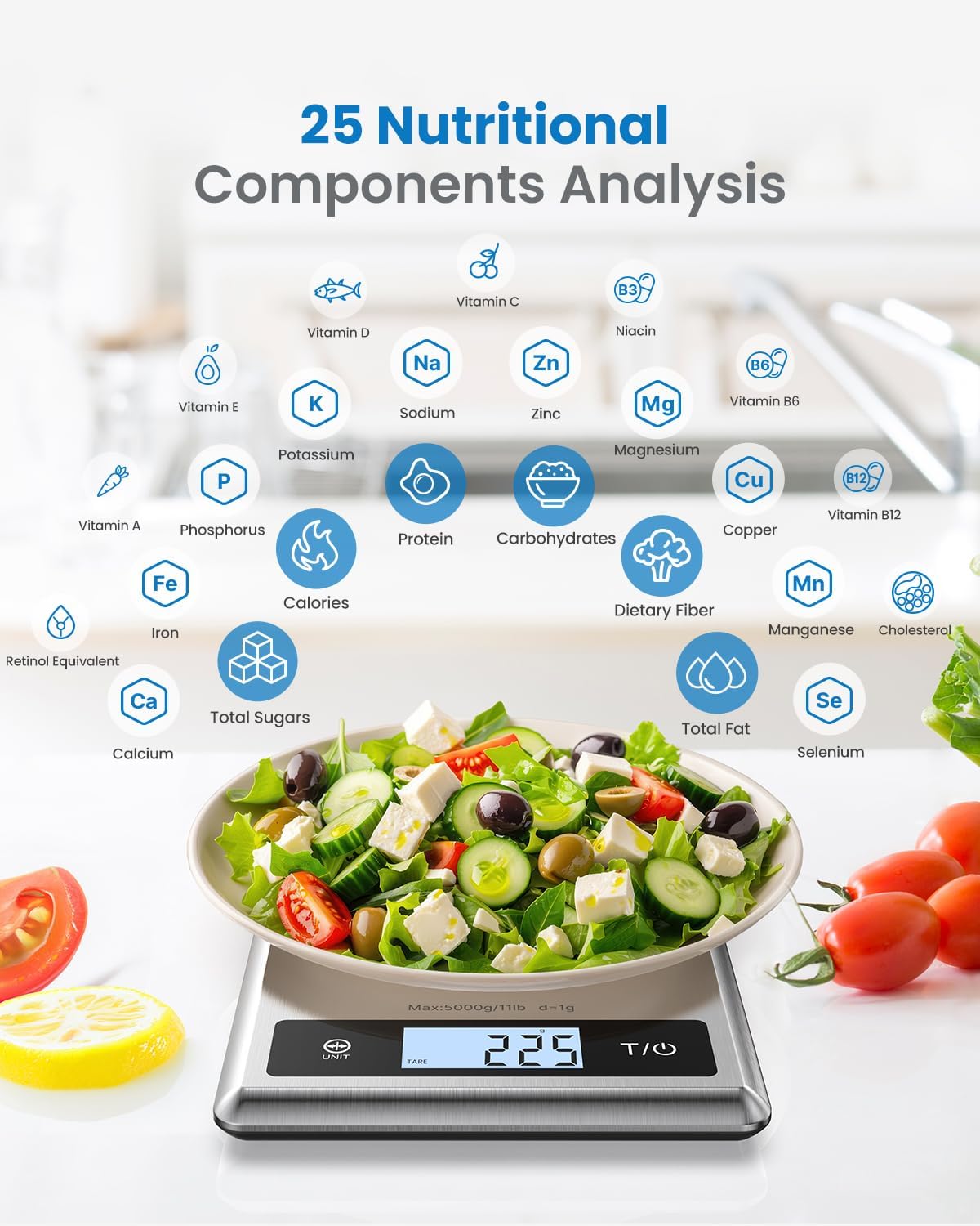 Calibra 1 Smart Nutrition Scale